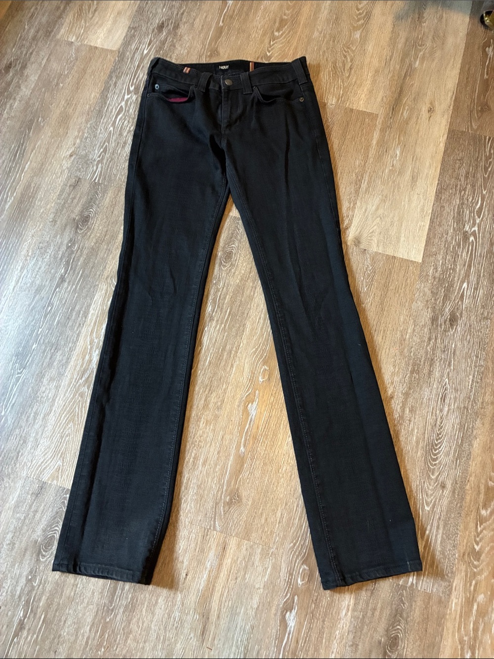 Black High-Rise Wide-Leg Flare Jeans — Timeless Everyday Fit